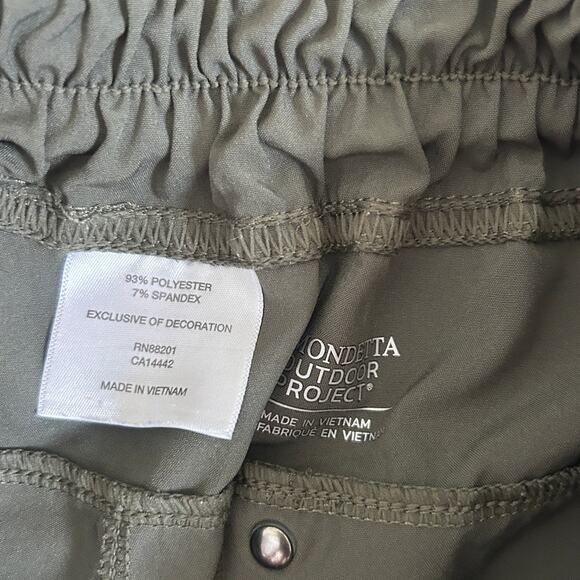 Mondetta Outdoor Project Women’s Green Drawstring Shorts Size XS Activewear - Picture 5 of 6